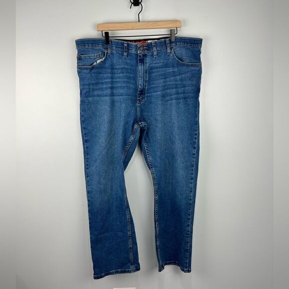 Wrangler Performance Series Denim Blue Jeans 42 X 30 - Picture 1 of 7